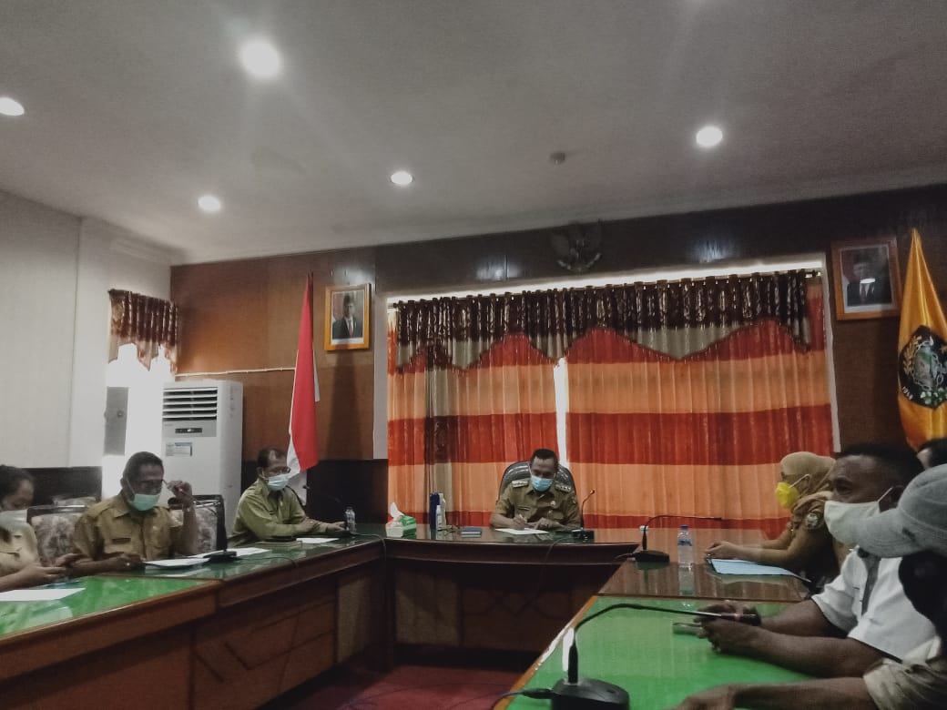 Bupati Djafar : Ini Darurat Sebaiknya Pengadaan Alat PCR  Di Lakukan Dengan Penunjukan Langsung