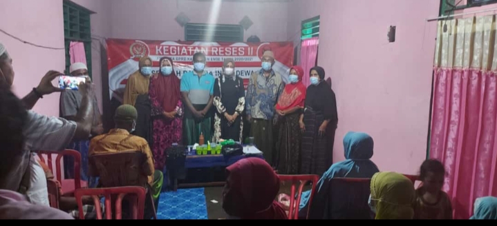 Reses Di Pulau Ende, H.Selvia D Indradewa : Warga Keluhkan Dampak Covid-19, Ekonomi Masyarakat Terus Merosot