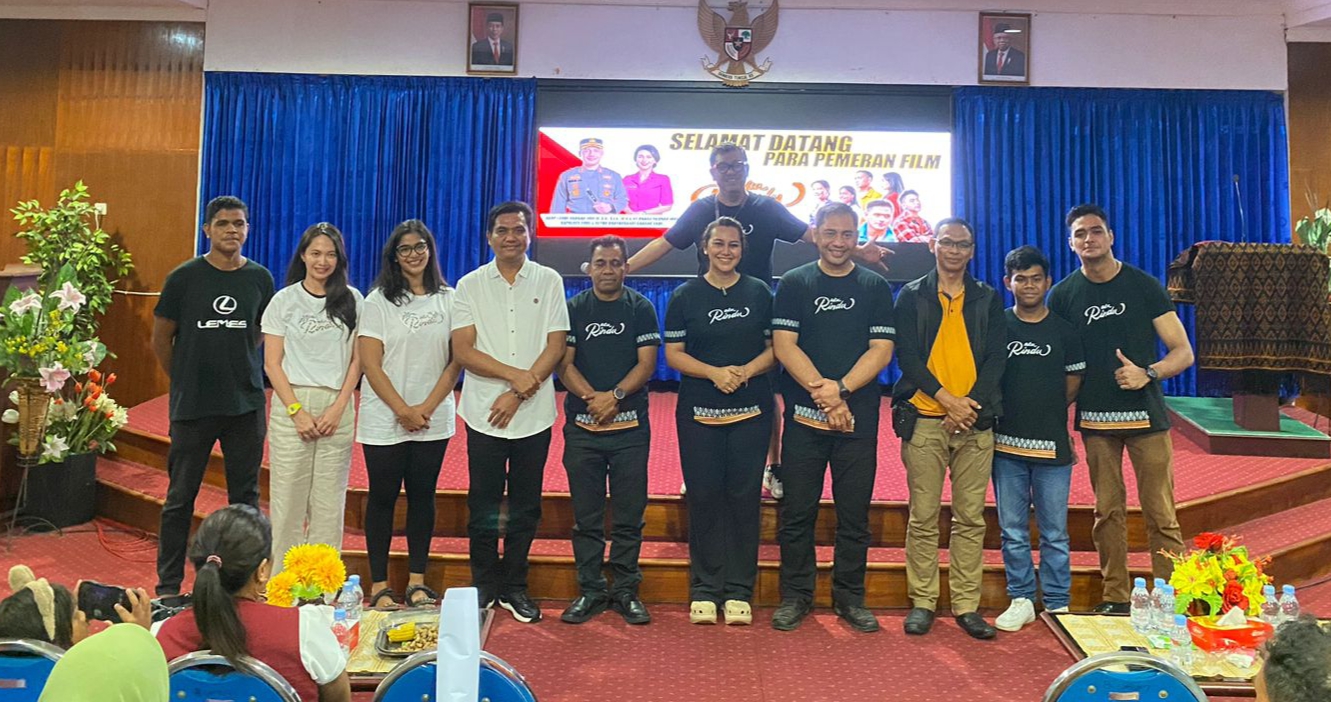 Polres Ende Gelar Nobar Film Aku Rindu, Wakil Bupati Sebut Sangat Inspiratif  Dan NTT Banget