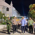 Kapolres,Dandim Dan Forkopimda Kabupaten Ende Pantau Perayaan Misa Malam Natal