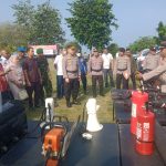 Siaga Bencana,Polres Ende Apel Gelar Pasukan Lintas Sektor