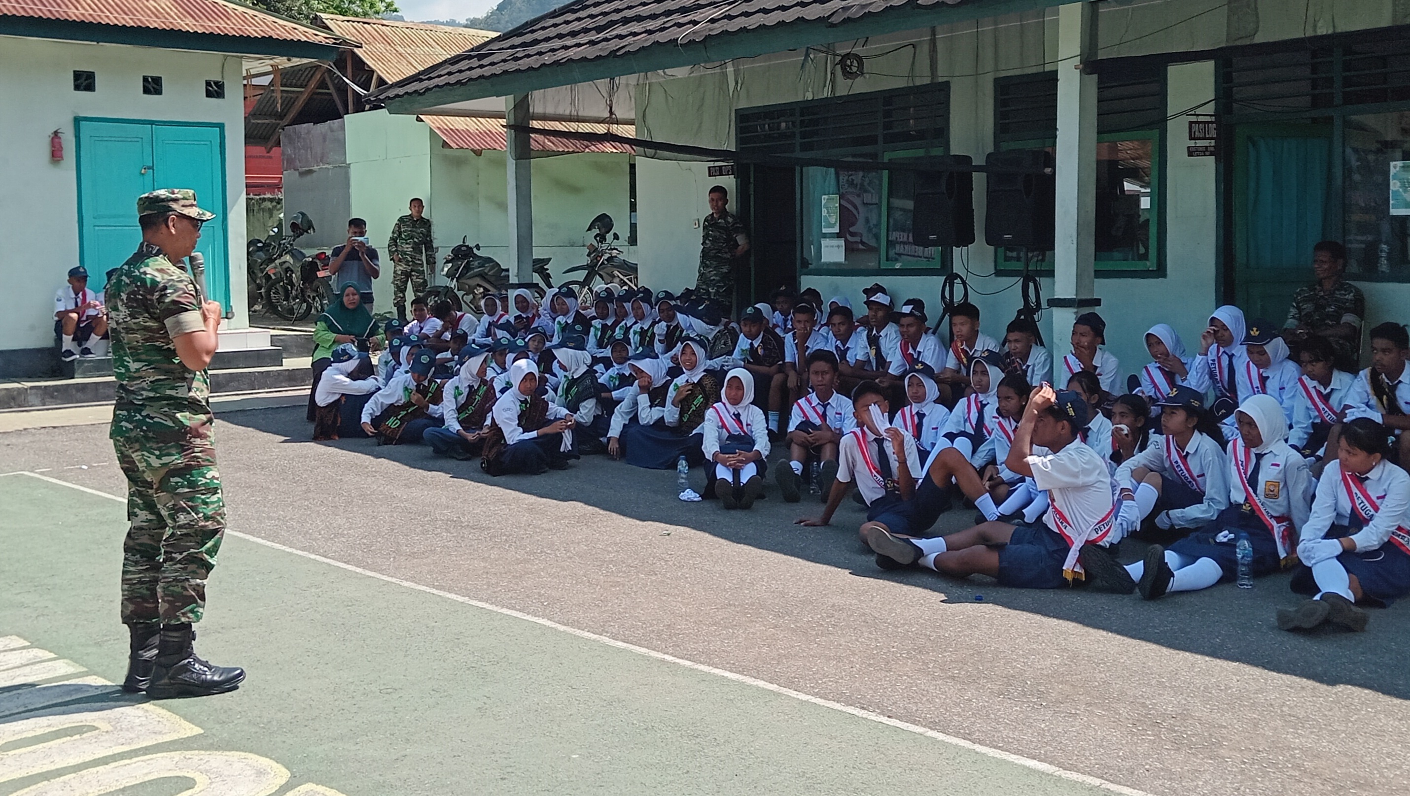 Dalam Rangka Peringatan HUT TNI Ke – 79, Kodim 1602 Ende Gelar Aneka Kegiatan Salah Satunya Lomba PBB