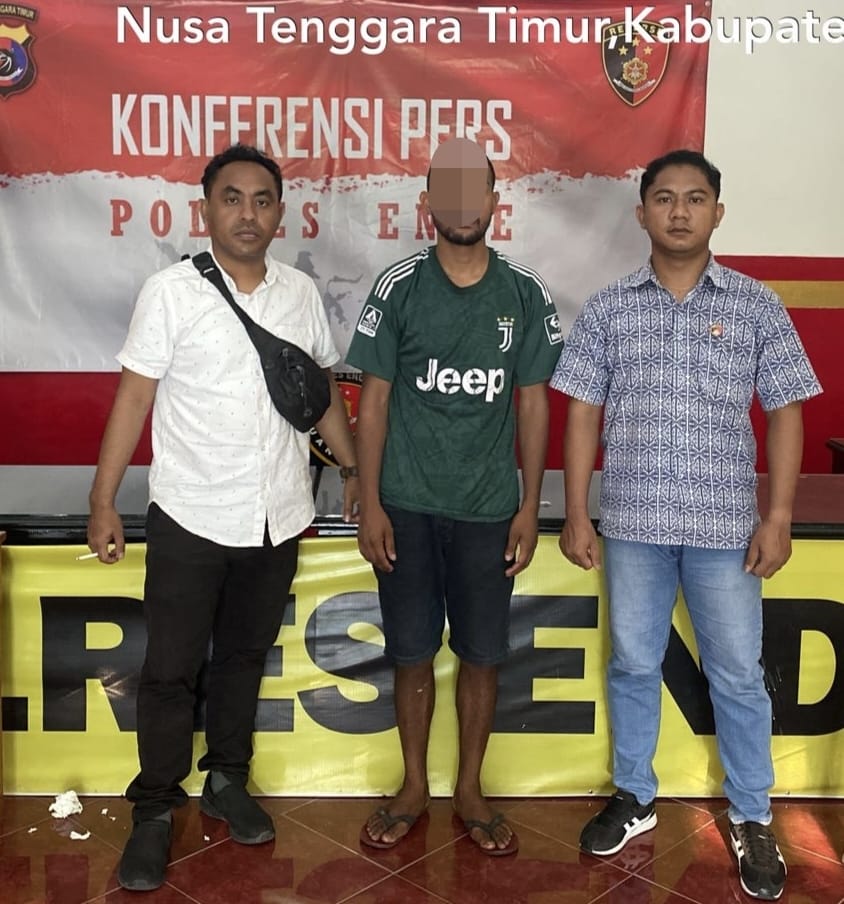 Imingi  3 Korban Dengan Gaji Jutaan Rupiah, Pelaku TPPO Ditangkap Sat Reskrim Polres Ende