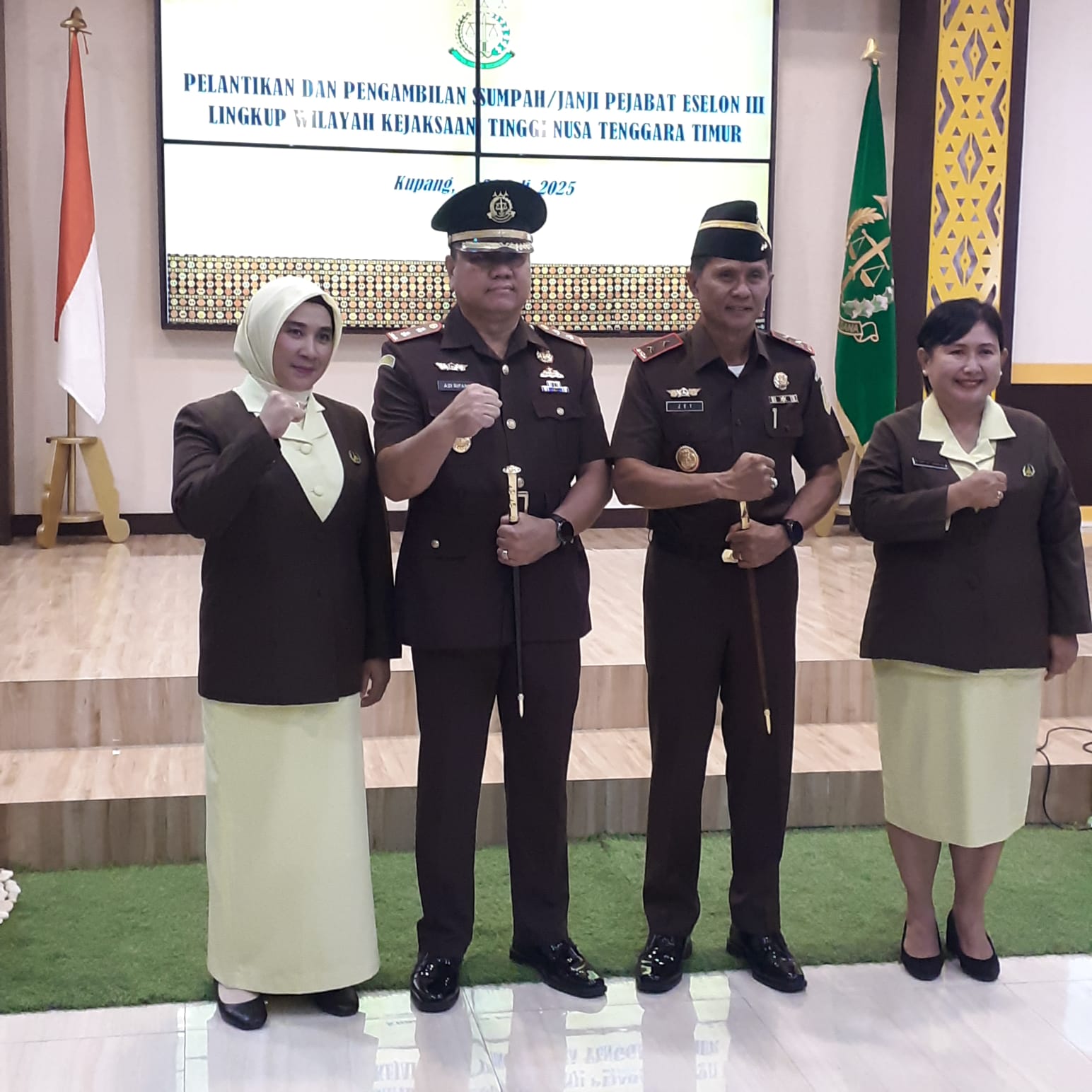 Adi Rifani S.H., M.H Resmi Menjabat  Kejari Ende