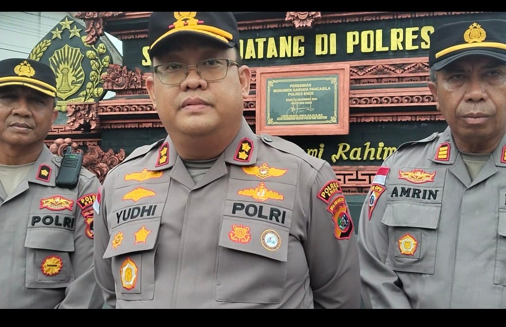Jabat Kapolres Ende, AKBP Yudhi Franata Siap Tuntaskan Semua Kasus Yang Jadi PR, Salah Satunya Kasus Galian C.