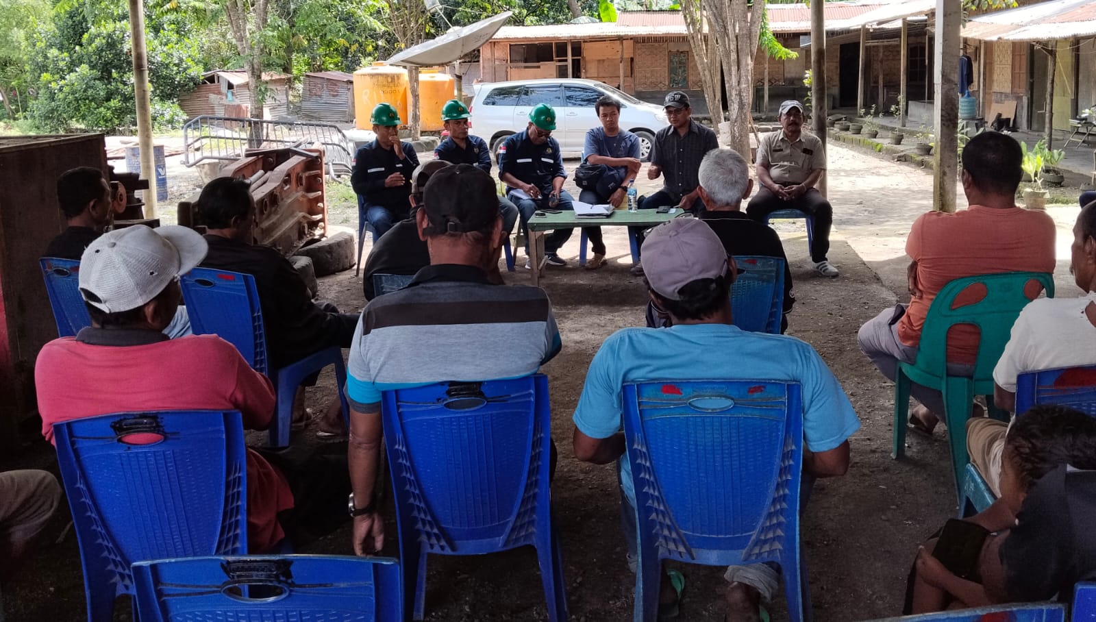 Dinas  ESDM Propinsi NTT Pastikan Kerusakan Yang Di Keluhkan  Warga Tidak Masuk Dalam Wilayah IUP OP PT.NKT