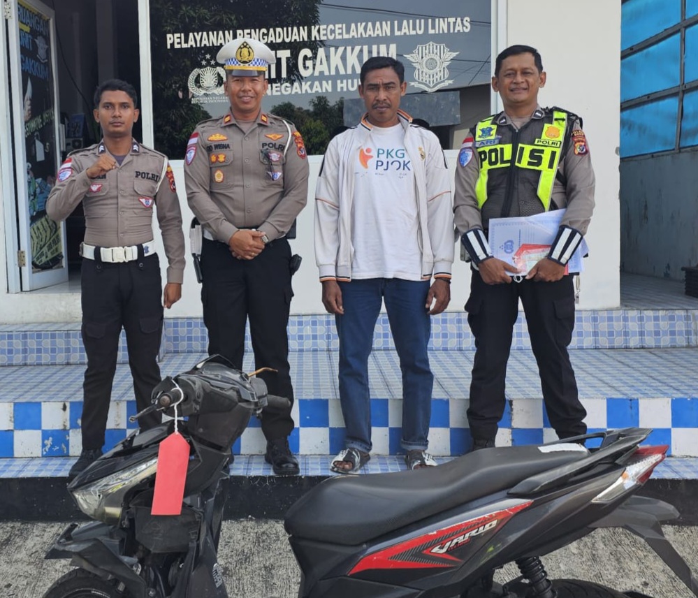 Baru Menjabat ,Kasat Lantas Iptu Gede Wisna SH  Tancap Gas Tuntaskan Tunggakan Perkara Laka Lantas Tahun 2025
