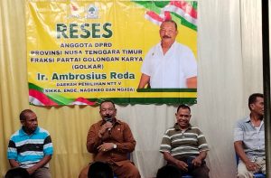 Reses Di RW 05 Kelurahan Onokore , Ambros Reda Minta Doa Dari Masyarakat Agar Tetap Jaga Amanah