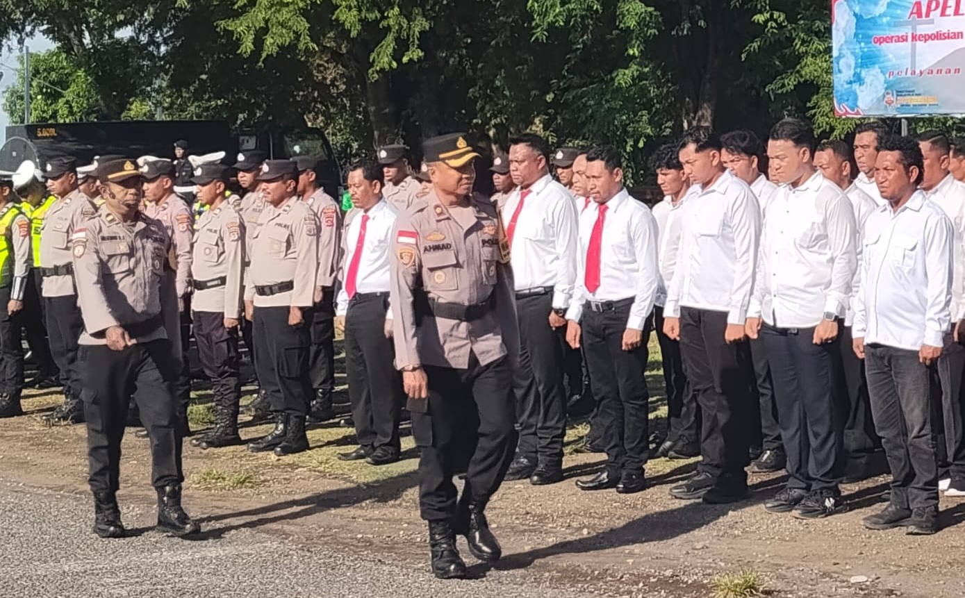 Polres Ende Kerahkan 450 Personil Gabungan Amankan Perayaan Paskah
