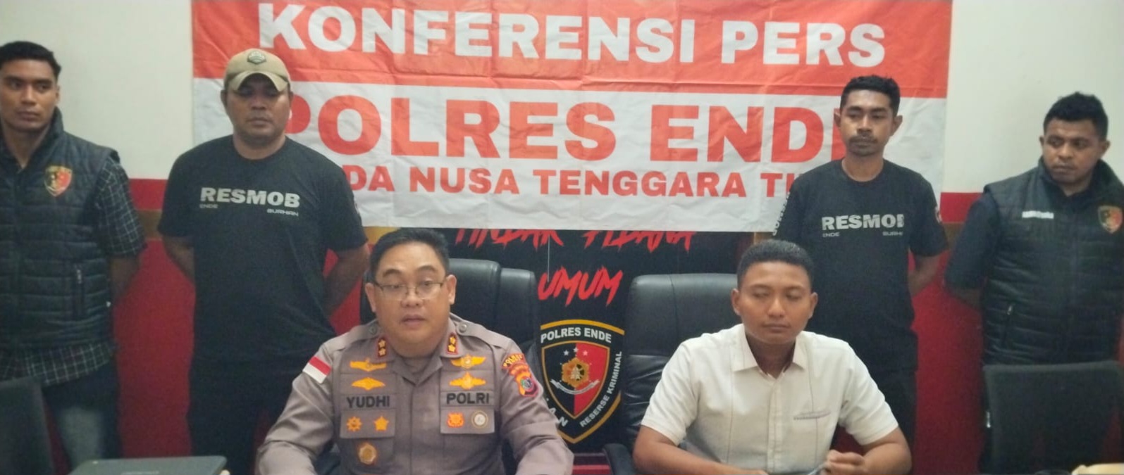 Tim Burhan Bentukan Kapolres Yudhi Franata  Ungkap 7 Kasus Tindak Pidana 