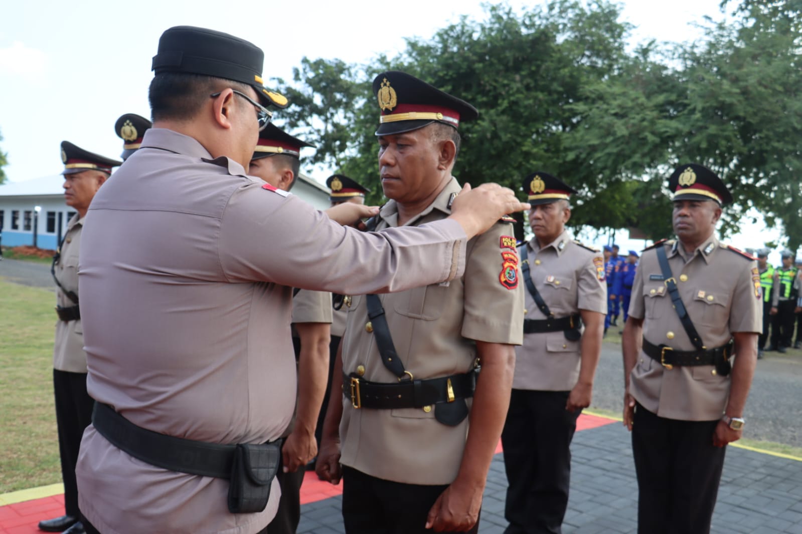 Ini Pesan Kapolres Yudhi Franata Saat Sertijab Kapolsek Dan PJU Polres Ende  : Sukses Pemimpin Tergantung Soliditas Tim